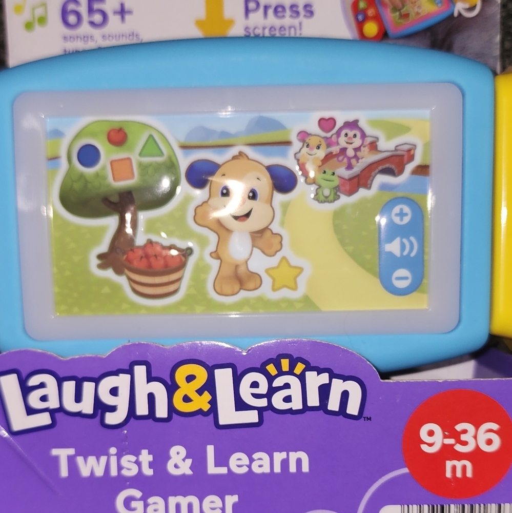 Fisher-Price Laugh & Learn Twist & Learn Gamer Pretend Video Game Learning Toy - Picture 4 of 8
